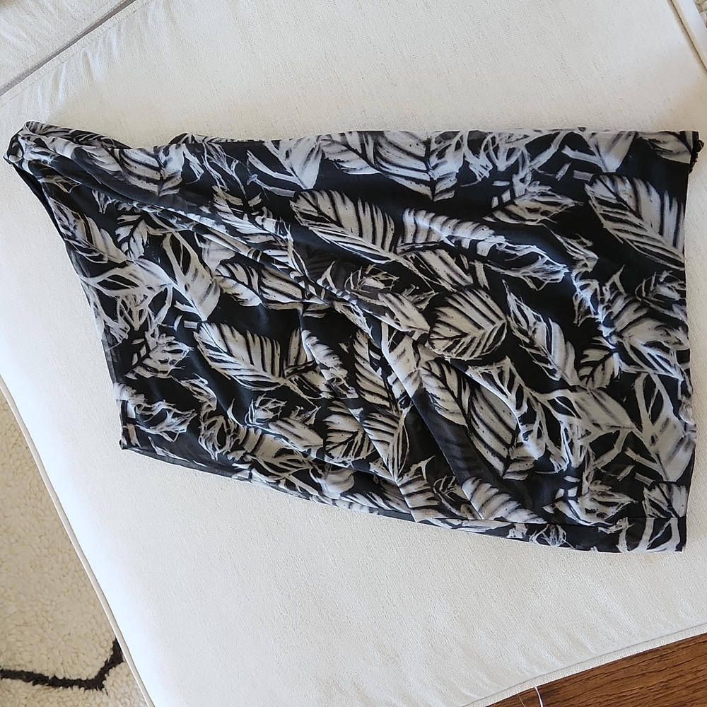 Religion One Shoulder Mini Crepe Dress Size Small